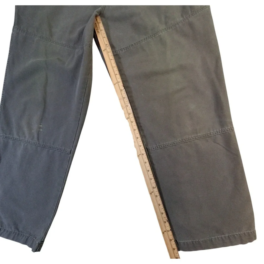 Vintage The North Face A5 Series Double-knee Work Pants Men's 38x29 Tan Canvas